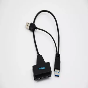 تبدیل SATA به USB3 آداپتور خور با برق کمکی