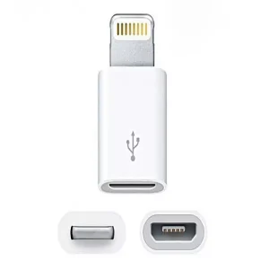 تبدیل مادگی میکرو USB به گوشی موبایل آیفون
