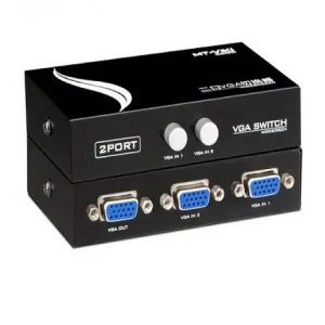 دیتا سوییچ 1 به 2 VGA کلید دار