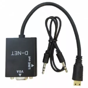 تبدیل MINI HDMI به VGA دی نت