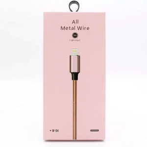 کابل USB گوشی آیفون دی نت W-04