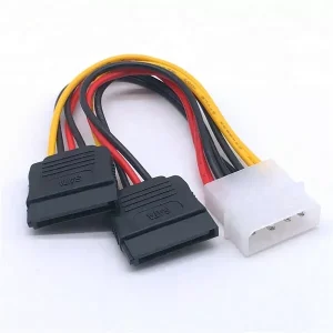 کابل تبدیل برق 1 به 2 ساتا Sata