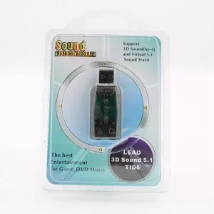 کارت صدا USB اکسترنال دی نت (ساند یو اس بی)