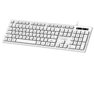 کیبورد ( صفحه کلید ) سیم دار دی نت DT-994 سفید
